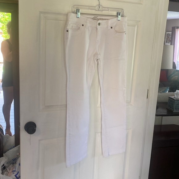 DELiA*s White Jeans  Size 9/10S. Morgan cut. Heavy denim with stretch - Picture 3 of 9